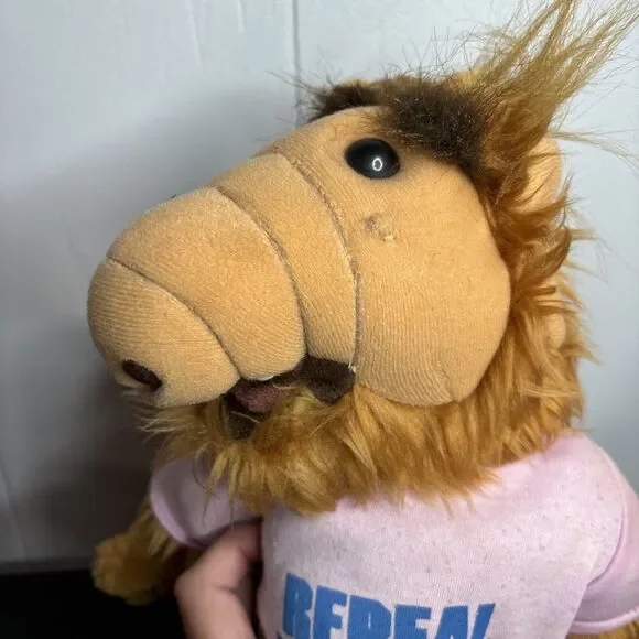 Vintage Alf Plush “ Repeal Monday “ Shirt 12” Stuffed Animal Coleco Industries - Picture 5 of 12
